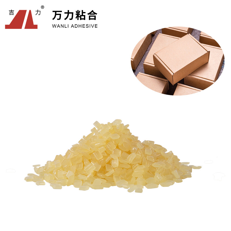 EVA κιτρινωπό συσκευασία Hot Melt Adhesive κυματοειδές χαρτόνι κόλλα χαρτοκιβώτιο EVA-KB-1H